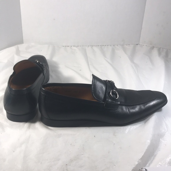 Magnanni Mens  Black Leather Naza Bit  Slip On  Loafers main image 6
